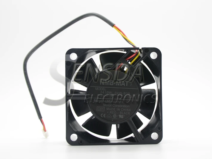 Для NMB 2410ML 04W B39 6025 6 см 60 мм 60X60X25 12 В 0.16A 3 провода сервер инвертор Вентилятор