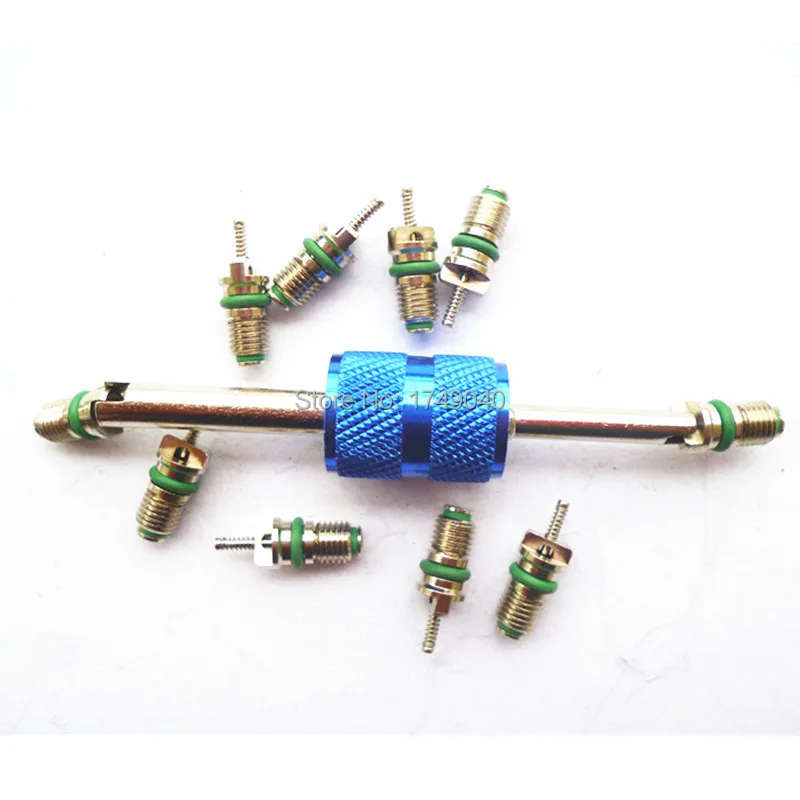 10x R134a Авто бытовой кондиционер хладагенты HVAC A/C клапанные сердечники иголки