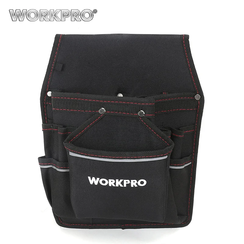 WORKPRO электрик поясная сумка для инструментов Наборы инструментов держатель с карманами