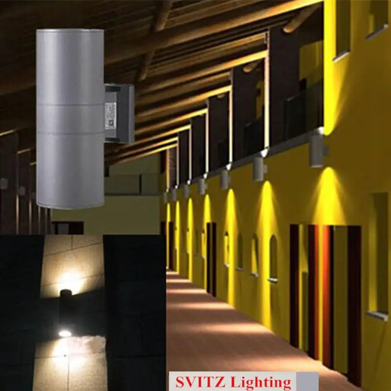 Yard 12W Led IP65 водонепроницаемое Наружное освещение led панель наружная настенная