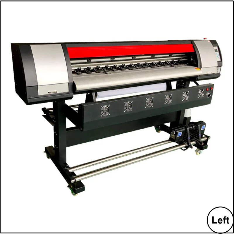 Eco solvent printer with one 5113 printhead professional printer /large format color photo Adhesive Film Printing Machine