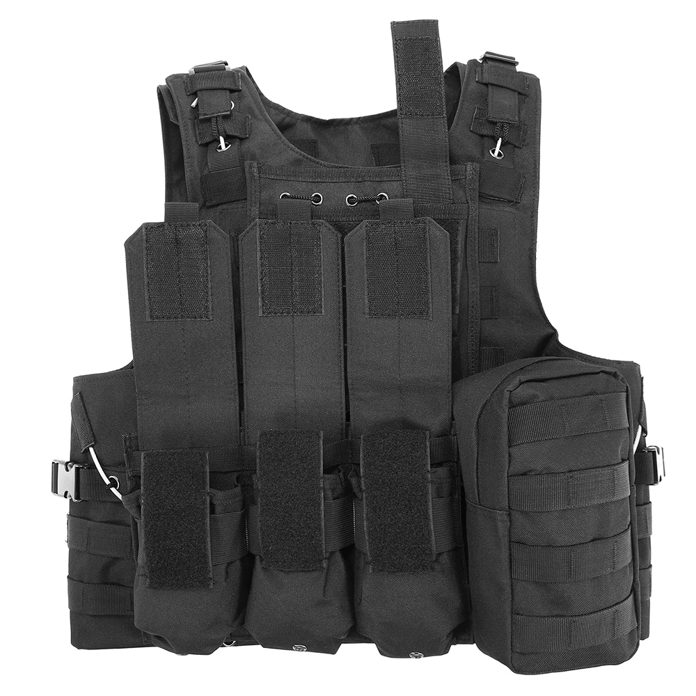 Военный тактический жилет охотничий Молле куртка армейский для улицы CS