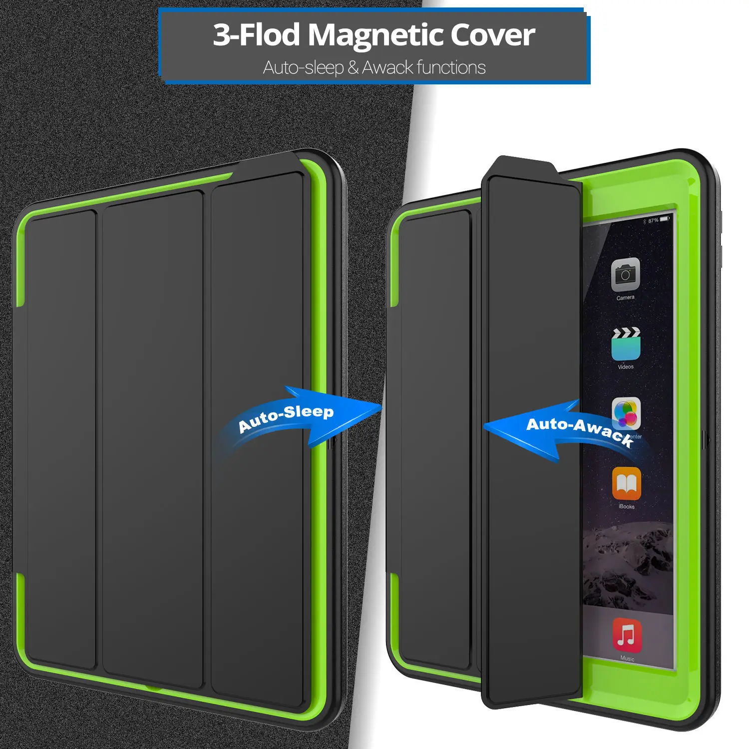 Противоударный Heavy Duty откидная крышка Подставка для iPad Pro 12 9 чехол TPU силиконовый