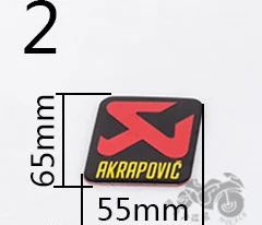 3 м мотоцикл akrapovic выхлопной скутер глушитель Akrapovic выхлопная наклейка на трубу TTR CBR CBR125 CBR250 CB400 CB600 YZF FZ400 Z750 - Цвет: akrapovic small