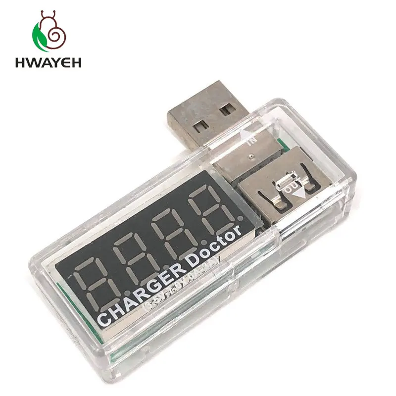 Умная электроника цифровой USB Мобильный зарядное устройство для зарядки тока измеритель напряжения мини USB зарядное устройство Доктор Вольтметр Амперметр - Цвет: 2