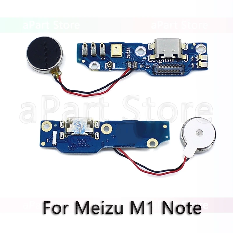 M1 Note USB Charging Port Charger Dock Connector Flex Cable For Meizu M1 M2 M3 M3s M5 M5s M6 Note Mini U10 U20 Original Phone Parts - Цвет: M1 Note