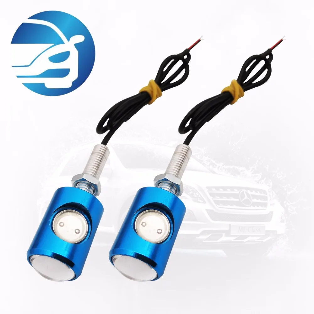 

2 pcs *Parking light 23mm Eagle Eye led car lights DRL 12V 1W/3W Fog Tail lamp