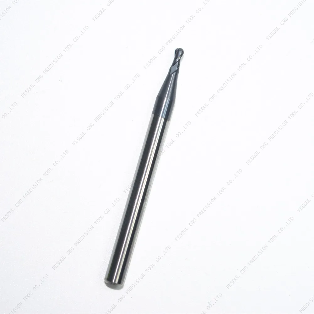 D4 * R1 4C 50l 1 шт. бесплатная доставка HRC45 2 Флейта с шариковым носом CNC твердосплавная