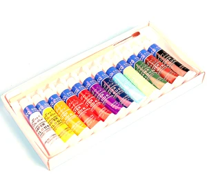 Набор для рисования акварелью, 6 мл X 1, 2 цвета, Детские краски