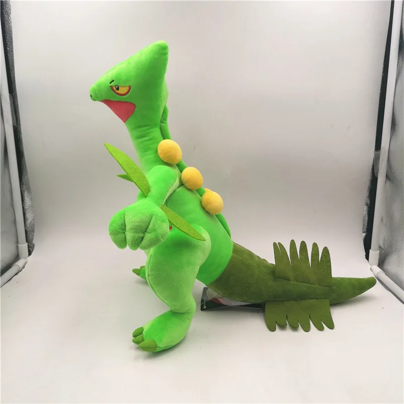 Персонажи аниме Treecko Evolution grovile Sceptile Mega Sceptile pkm Мягкие плюшевые игрушки подарки для детей