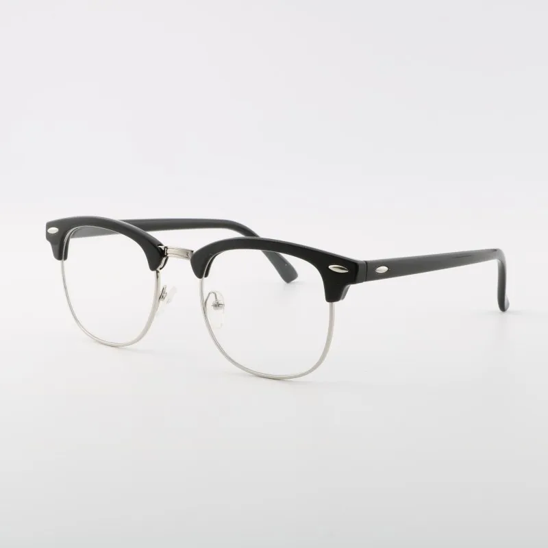 bright black silver Модные солнцезащитные очки для мужчин и женщин, классические брендовые дизайнерские полуметаллические женские зеркальные очки, мужские солнцезащитные очки UV400 Oculos De Sol - Цвет линз: bright black silver