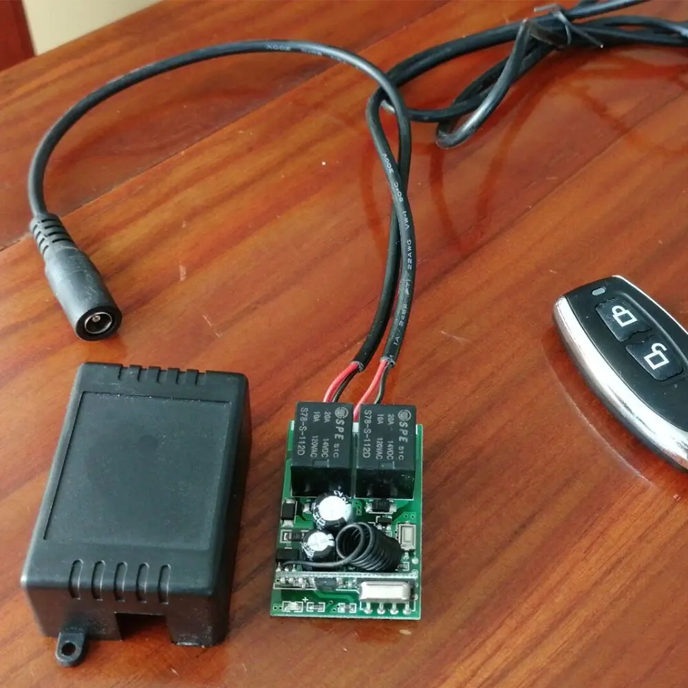 DC12V 433 МГц пульт дистанционного управления DIY переключатель для демпферов