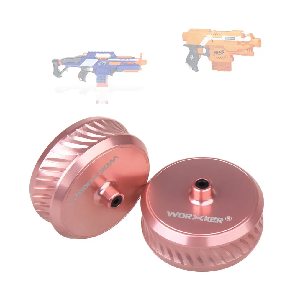 Рабочее саржевое металлическое маховое колесо для Nerf N Strike Elite Stryfe Blaster/Nerf Rapidstrike CS