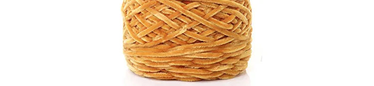 100gChenille Золотой бархатный коралловый бархатный шарф ручной работы, вязаный свитер для детей, шерстяная группа, Толстая шерстяная пряжа для вязания