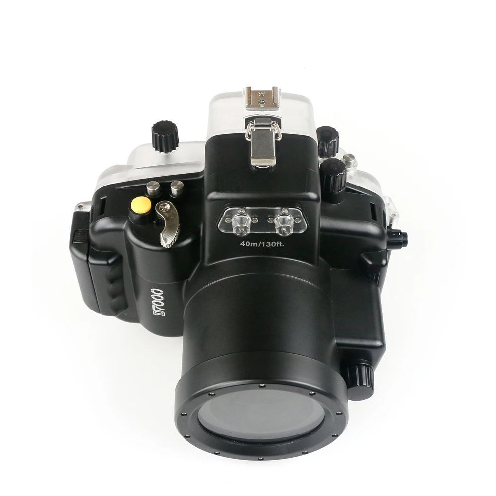 Для Nikon D7000 18-55 мм чехол для профессиональной подводной видеосъемки водонепроницаемый корпус камеры подводный 40 м глубина непроницаемый чехол