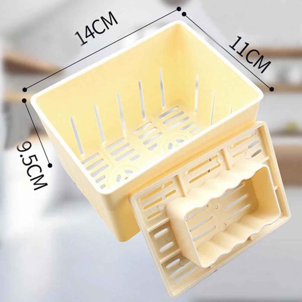 500g Ёмкость Еда пластика приспособление для приготовления тофу Пресс Mold Kit соевый