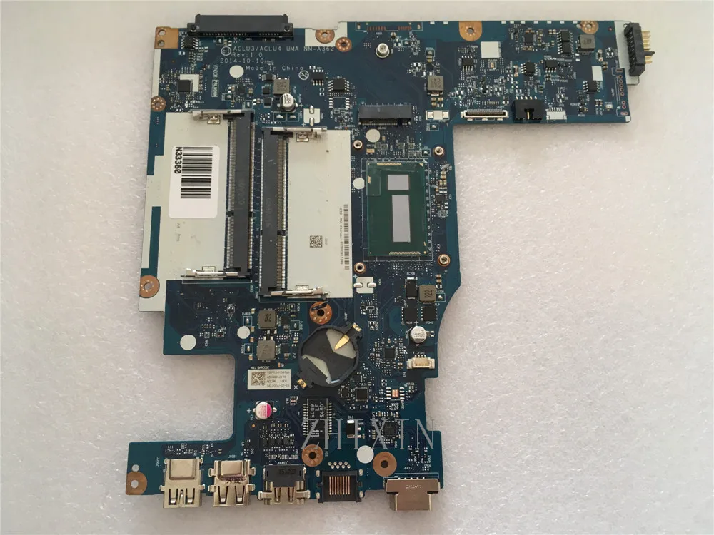 Материнская плата yourui 5B20H14411 для ноутбука Lenovo G50 80 системная SR23Z I3 5010U CPU ACLU3/ACLU4 UMA NM