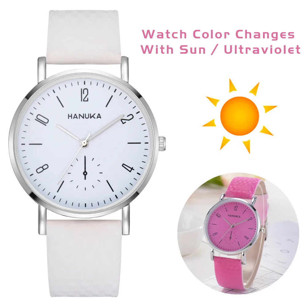 Спортивные кварцевые часы для женщин и девочек простой Серебристый браслет на