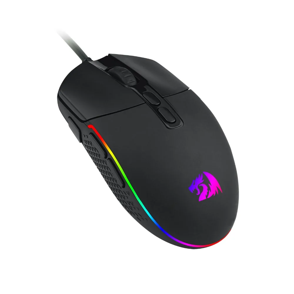 Redragon M719 новая программируемая игровая Проводная usb-мышь 5 dpi RGB с подсветкой 7 кнопок игровая мышь для геймера офисного компьютера