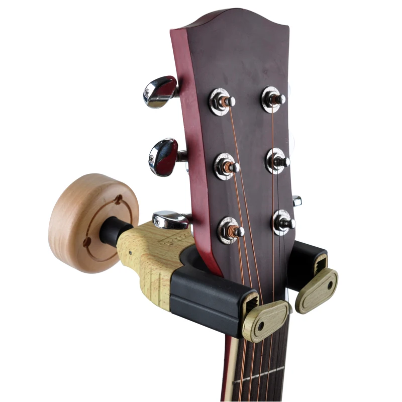 

Guitar accessories Punk Short Flat-bottom Auto-lock Bass Guitar Wall Holder