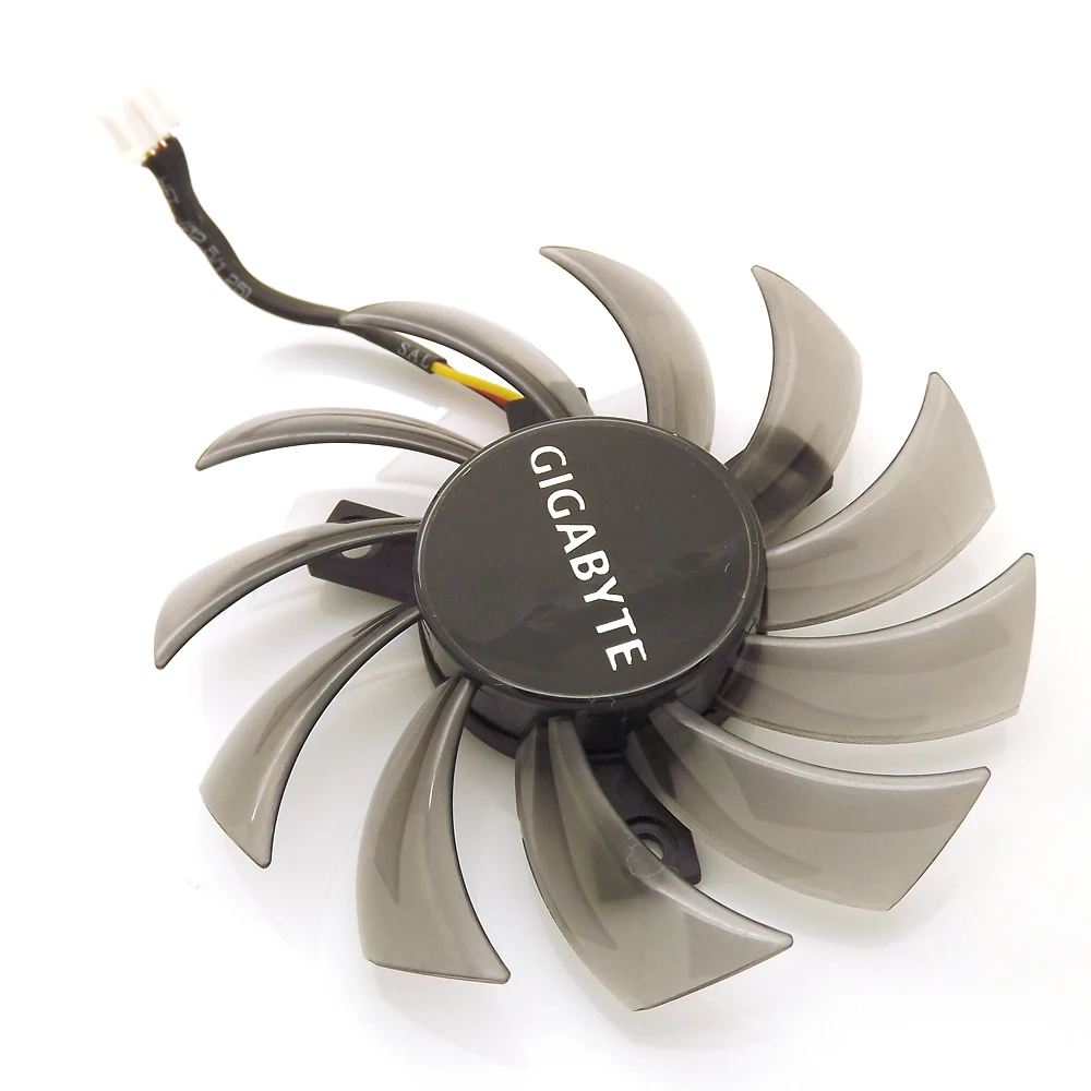 Вентилятор Охлаждения видеокарты FY08010H12LFA 75 мм 12 В 0 3 а контакта для Gigabyte GTX580 GTX460