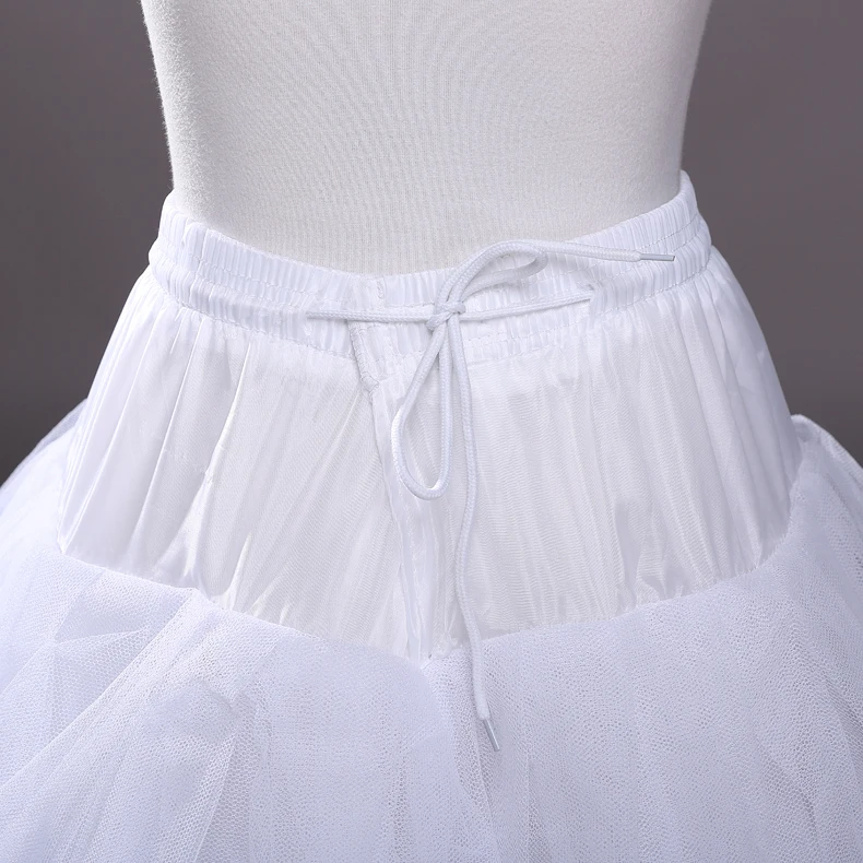 

ayers Hot Underskirt Slip Wedding Accessories Chemise without Hoops For A Line Wedding Dress Wide Big Petticoat Crinoline 019