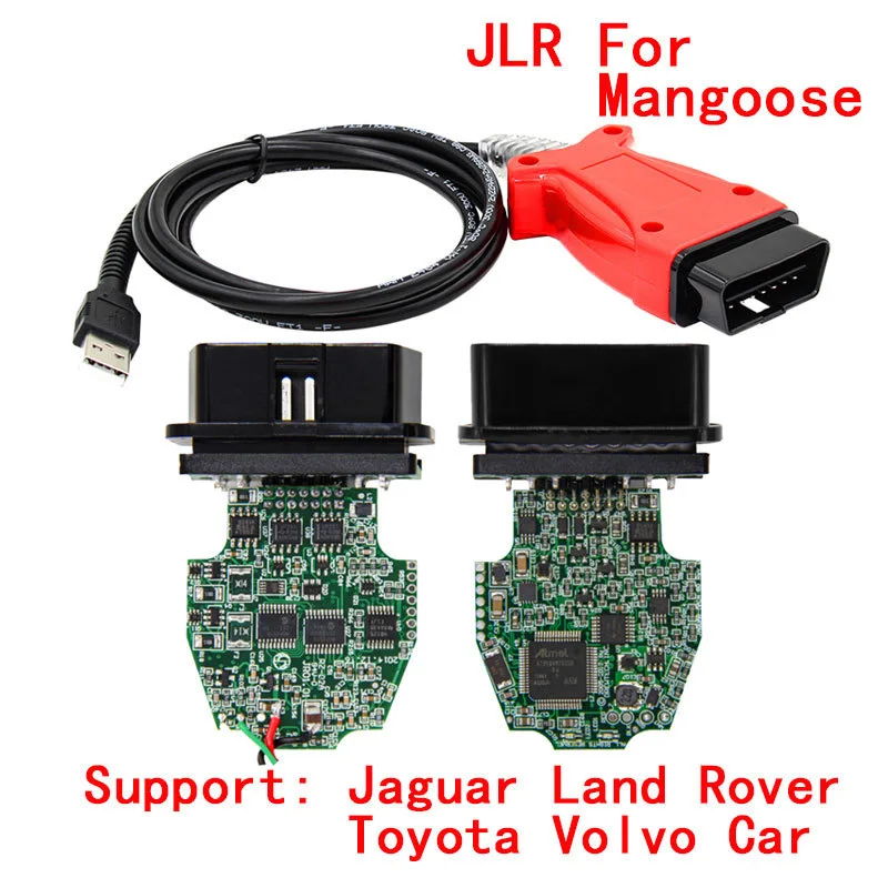 Автомобиль Диагностические Кабели и разъемы JLR Vida Тис 3 в 1 для Mangoose Jaguar Land Rover Toyota