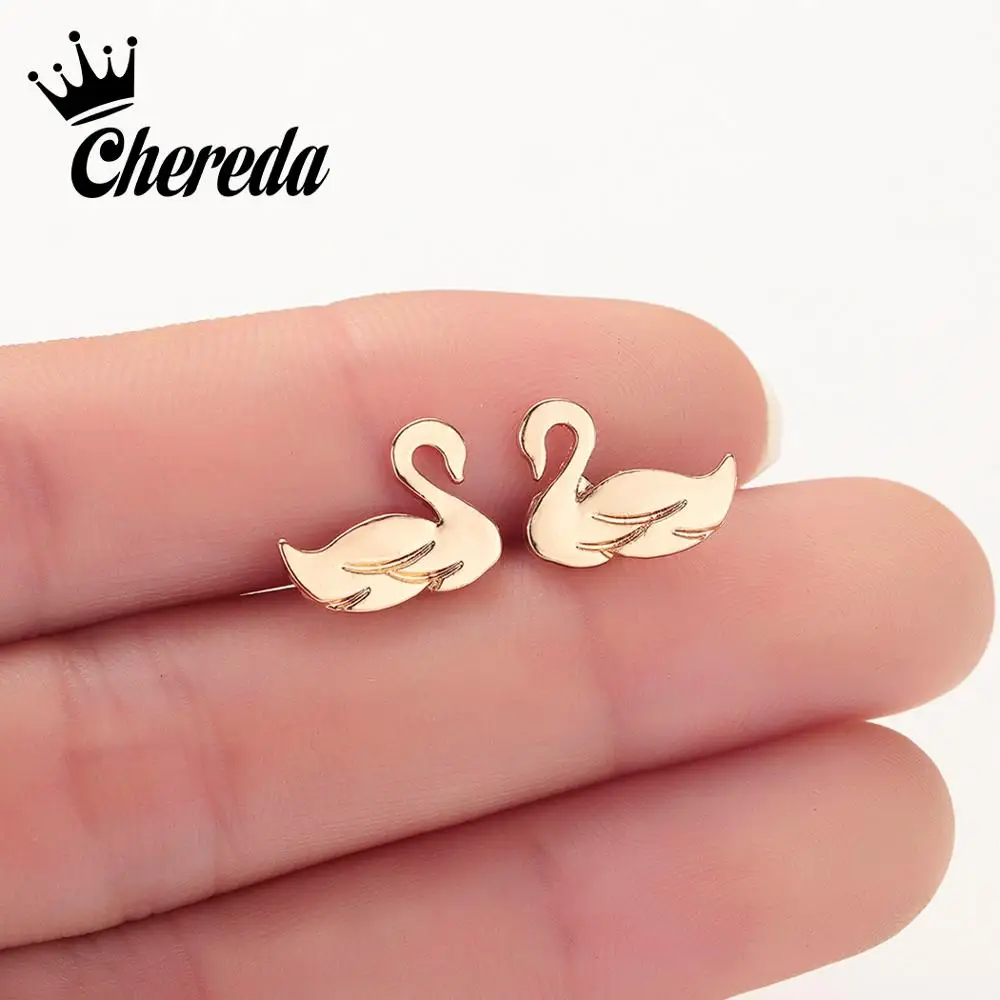 

Chereda Cute Deck Stud Earring Personality Statement Earrings Wedding Trendy Anniversary Present