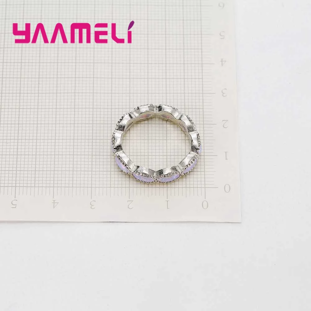Новый дизайн ошеломленные 925 серебряные свадебные кольца для женщин амулеты
