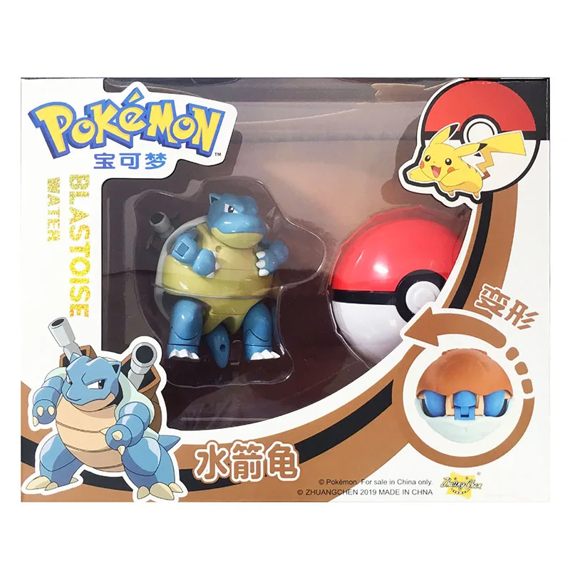 Аниме Покемон Пикачу; Чаризард Venusaur pokeball poke ball капсула игрушки преобразования