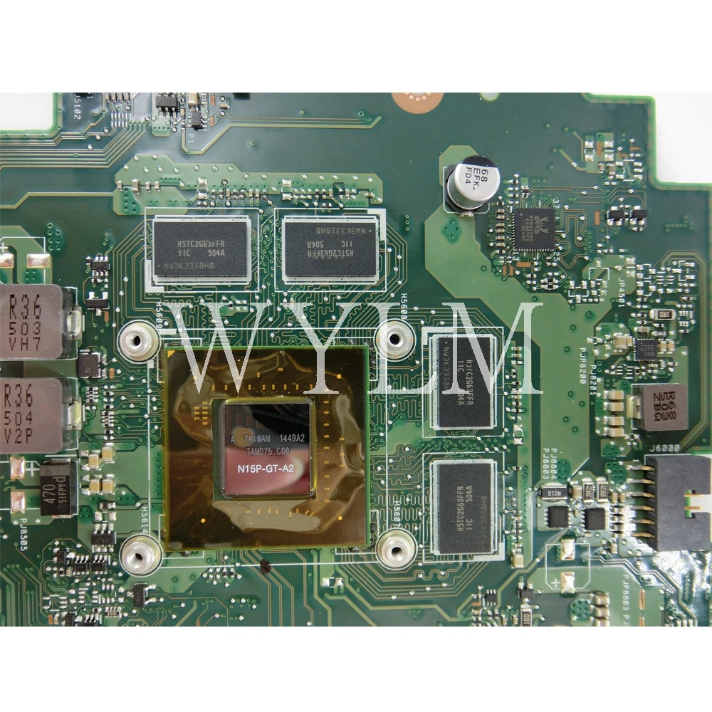 X751LK MB. _ 4G/I5 4210U/AS GTX850M 2GB W/SSD для ASUS X751L K751L X751LX A571L R752L R752LD Материнская плата ноутбука