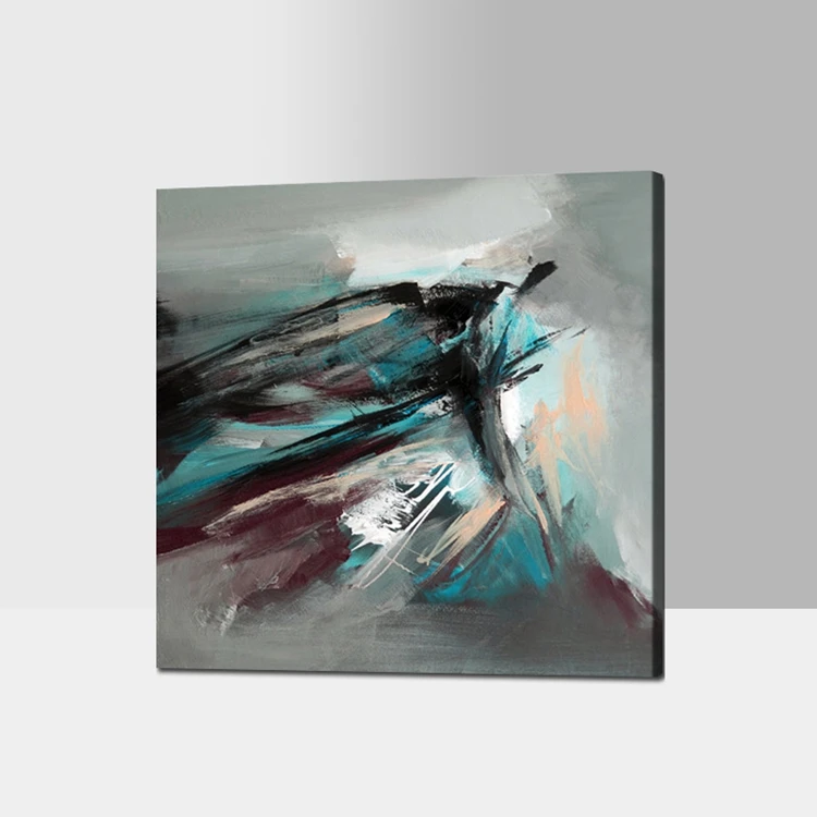 100% ручная роспись современный уникальный подарок картины маслом простой цвет