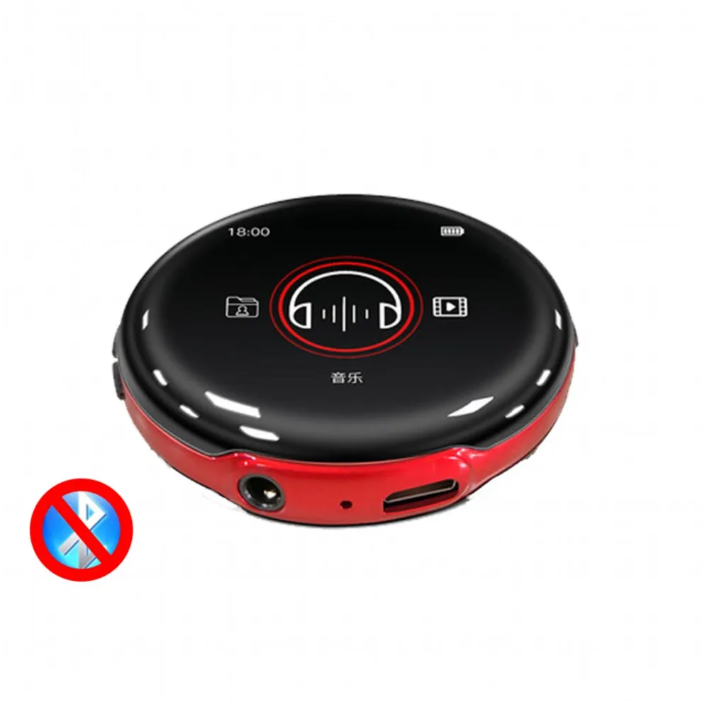Red NO Bluetooth Новейший MP3-плеер RUIZU M1 Bluetooth спортивный мини MP3-плеер Портативный аудио 8 Гб со встроенным динамиком FM Электронная книга музыкальные плееры - Цвет: Red NO Bluetooth