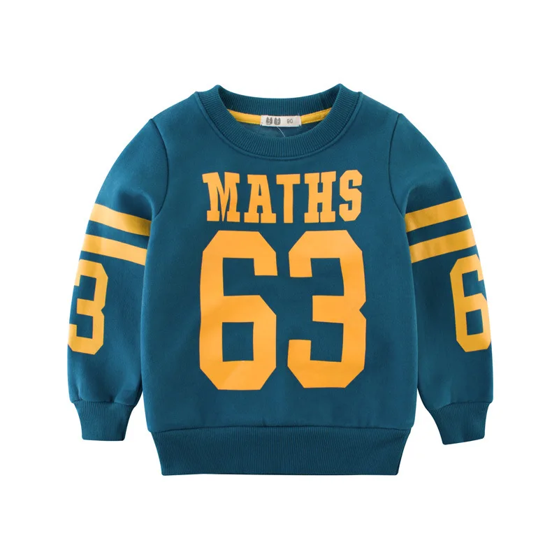 2018 Новое поступление для мальчиков с круглым вырезом и длинными рукавами