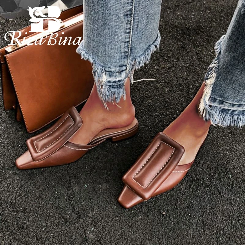 Босоножки женские из натуральной кожи на плоской подошве Размеры 33 43|Боссоножки