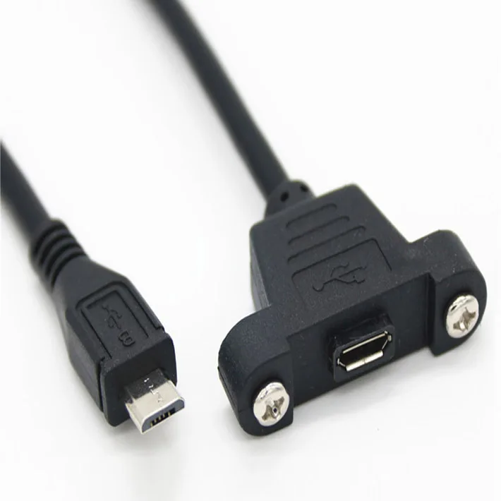 Кабель удлинитель со штекером Micro USB 2 0 и разъемом 30 см 50 см|Компьютерные кабели