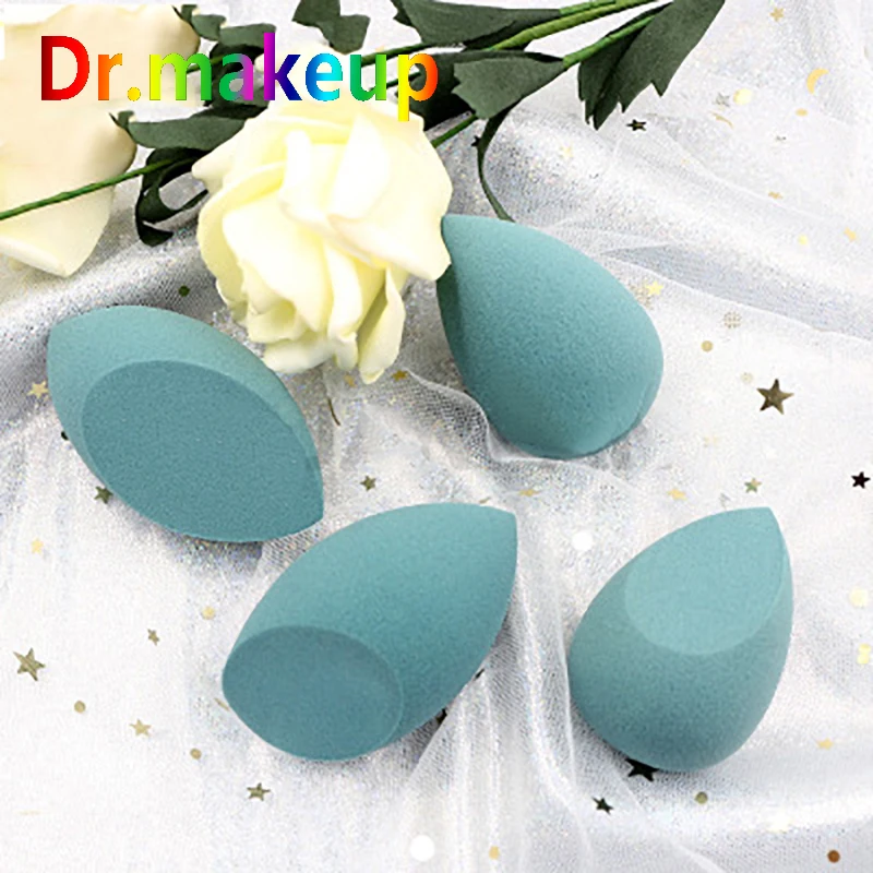 Dr. Макияж мягкая красота яйцо макияж губка синий гидрофильный BB крем порошок