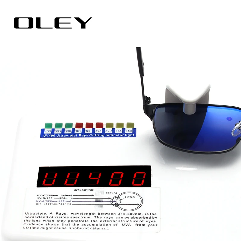 Очки солнцезащитные OLEY Y7124 мужские/женские классические квадратные