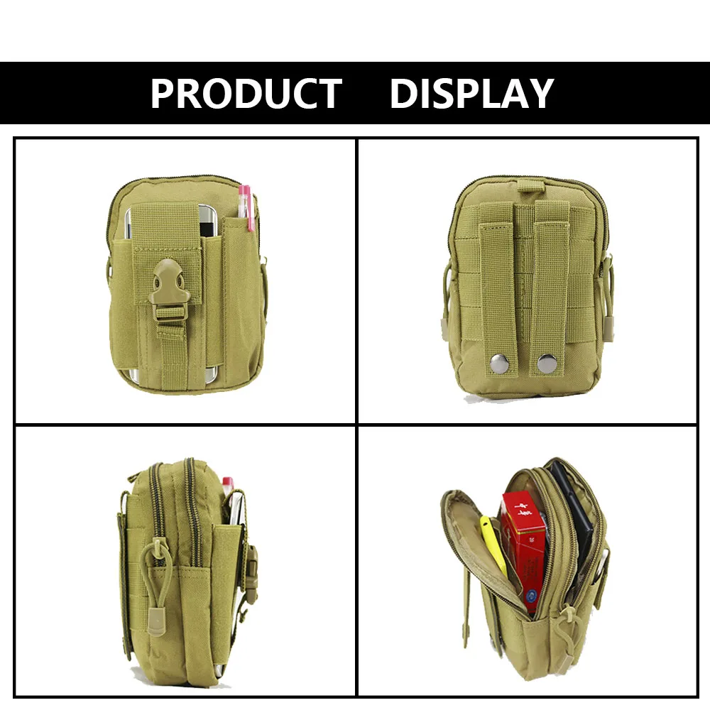 1 шт. универсальная уличная Рыболовная Сумка тактическая кобура военный поясной