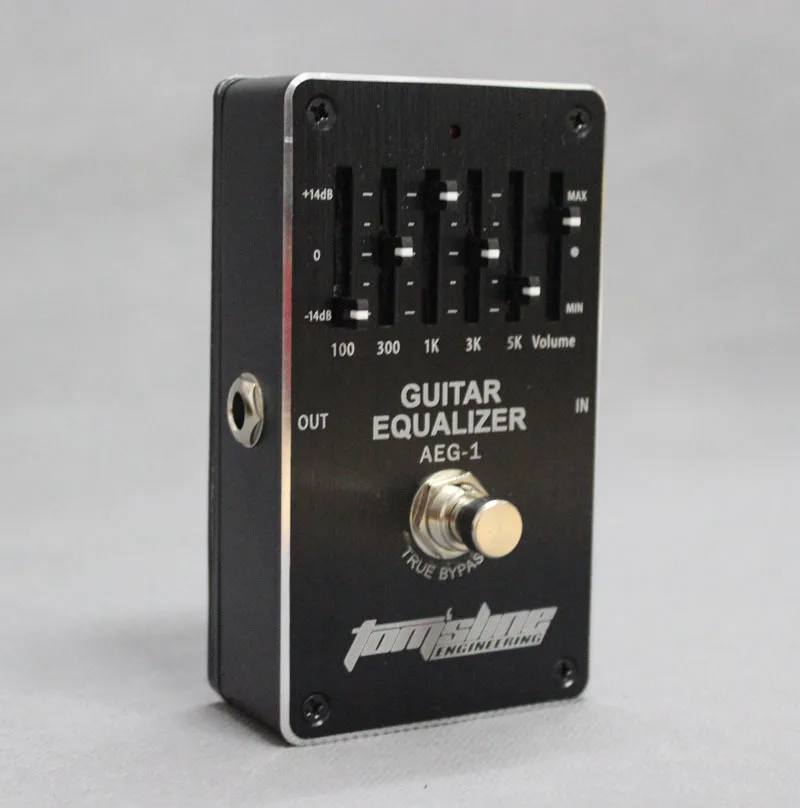 5-полосный эквалайзер для электрогитары AEG педаль эффектов эксклюзивный истинный