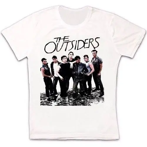 The Outsiders 80 s винтажная хипстерская футболка в стиле ретро унисекс 1006 крутая