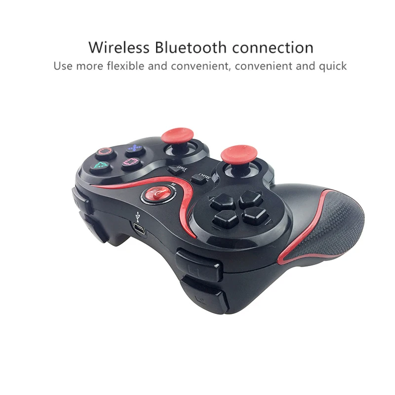 Беспроводные Bluetooth контроллеры геймпады для PS 3 Double Motor Вибрационный джойстик
