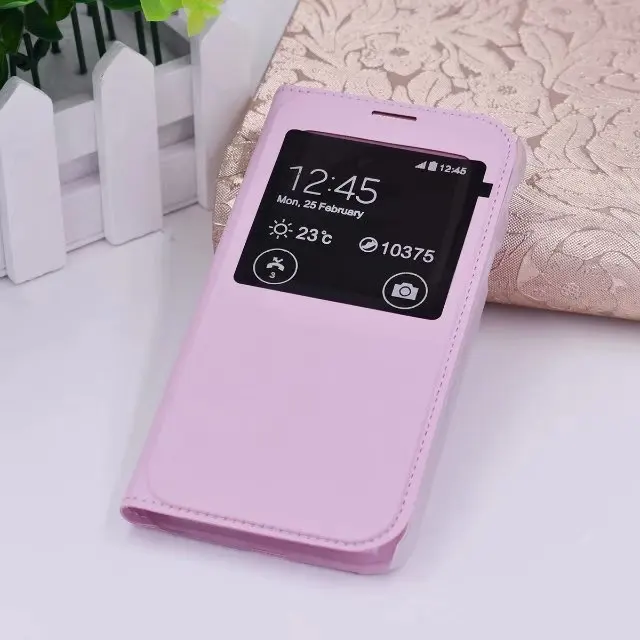 Для samsung Galaxy Xcover 4 G390F 5," Xcover4 чехол с окошком из искусственной кожи противоударный защитный чехол для мобильного телефона черные чехлы на заднюю крышку