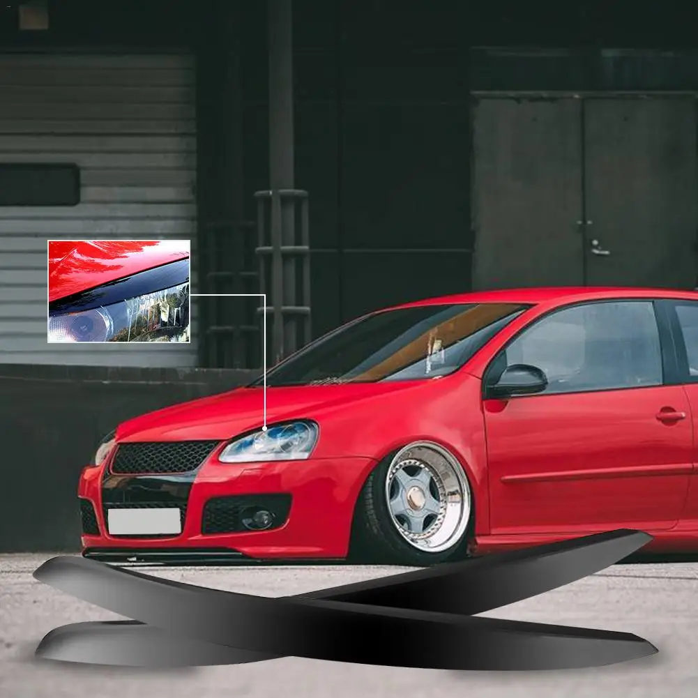 Украшение автомобиля аксессуары Фары век отделка фары брови глаз крышка