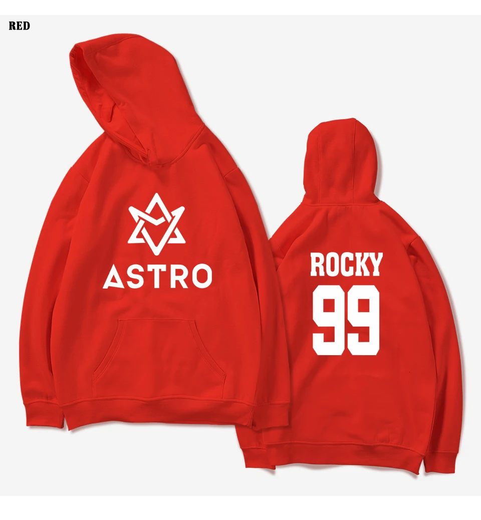 Frdun Tommy Kpop ASTRO Hoodies Moletom STAR Group Spring Women/Men Harajuku Sweatshirt Casual Hoodie Men/Women Clothing