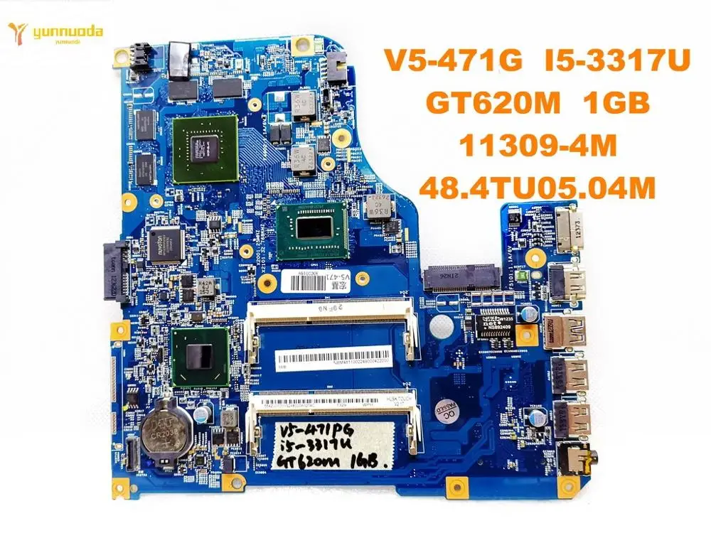 

Original for ACER V5-471G laptop motherboard V5-471G I5-3317U GT620M 1GB 11309-4M 48.4TU05.04M tested good free shipping