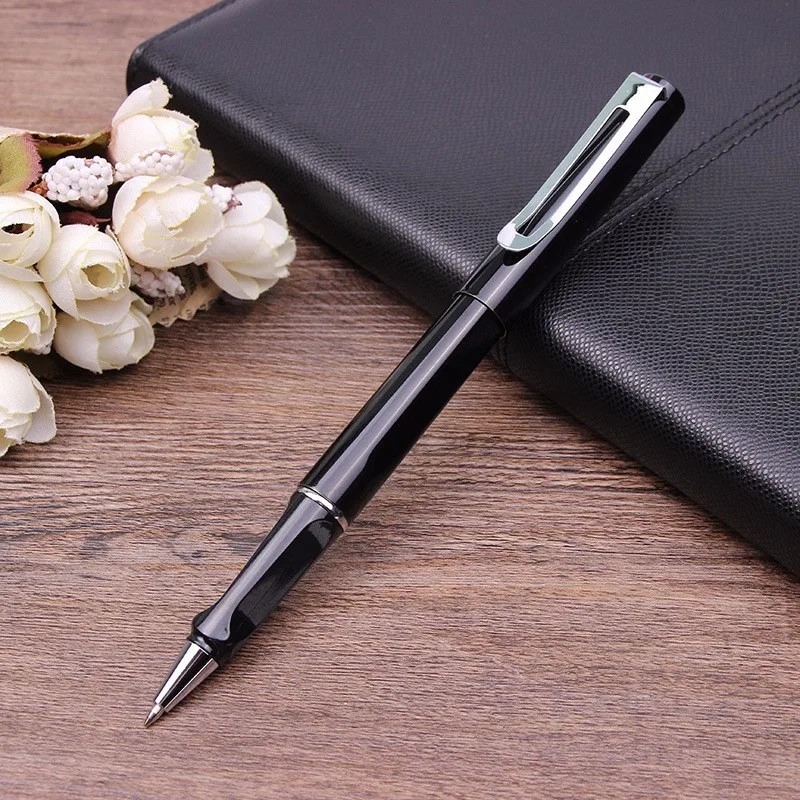 

1 PC New 4 Colors New Design Metal Ballpoint Pen Gift Advertising Signing Ball Pen Student Prize Office Material School Supplies