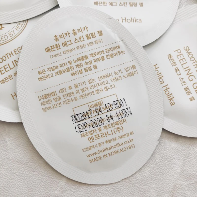 5 шт./партия гель для пилинга из гладкой яичной кожи маска натуральный