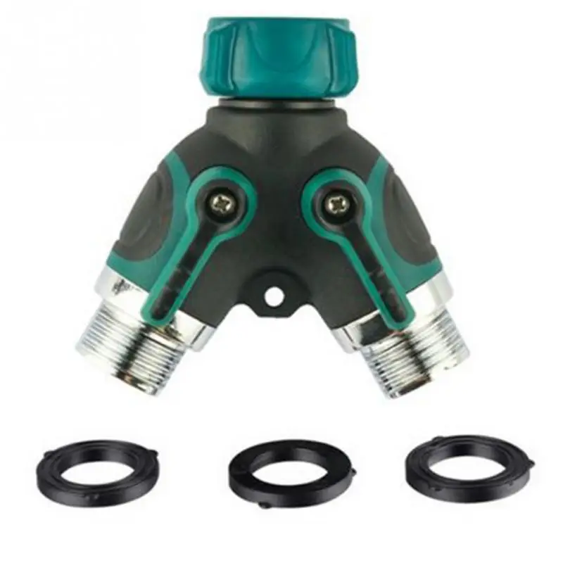 2 способ орошая инструмент прочный y образный практические шланг Splitter сад