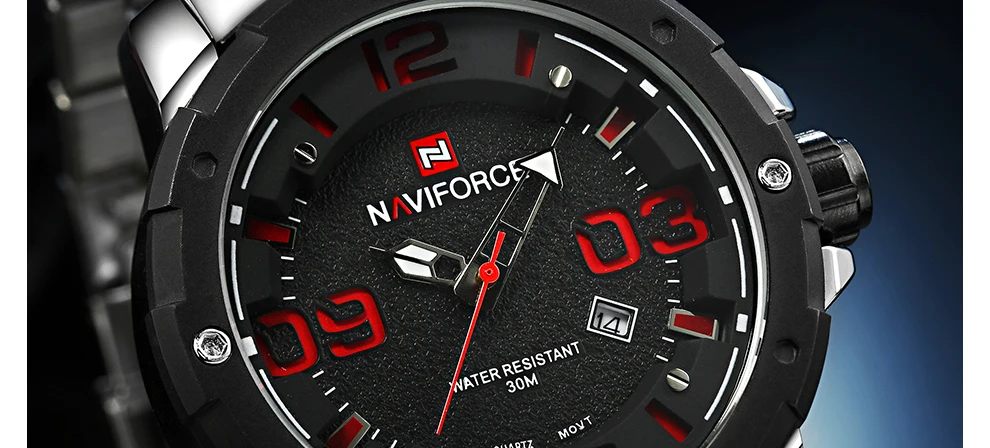 Naviforce Для мужчин Творческий Кварцевые наручные часы модные Элитный бренд часы Для мужчин Военная Униформа Спортивные часы мужской Relogio Masculino